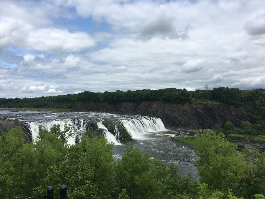 Photo of Cohoes Falls taken from Falls View Park